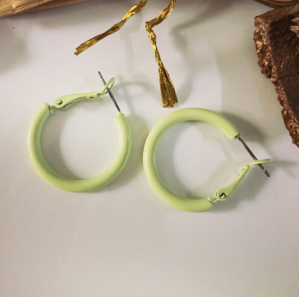 Pastel Hoops