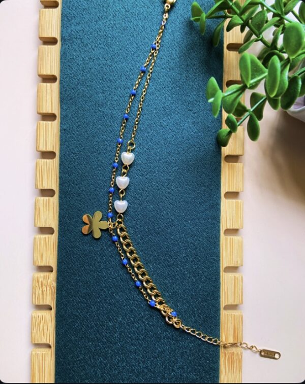 Pearls & Flower Bracelet - Image 3