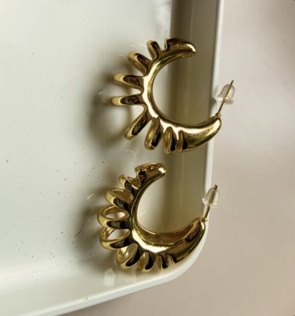 Open Spiral Earring - Image 4