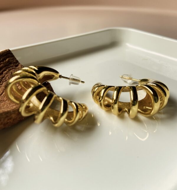 Open Spiral Earring - Image 3