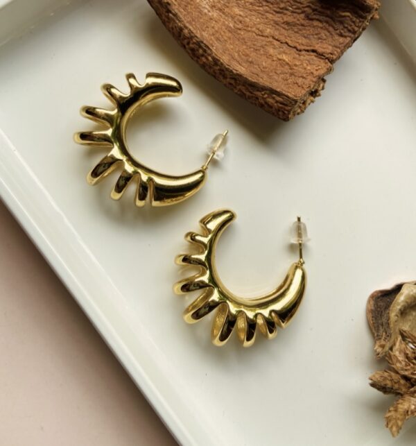 Open Spiral Earring - Image 2