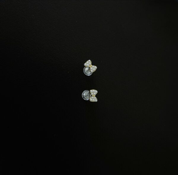 Tiny Bow Studs - Image 2