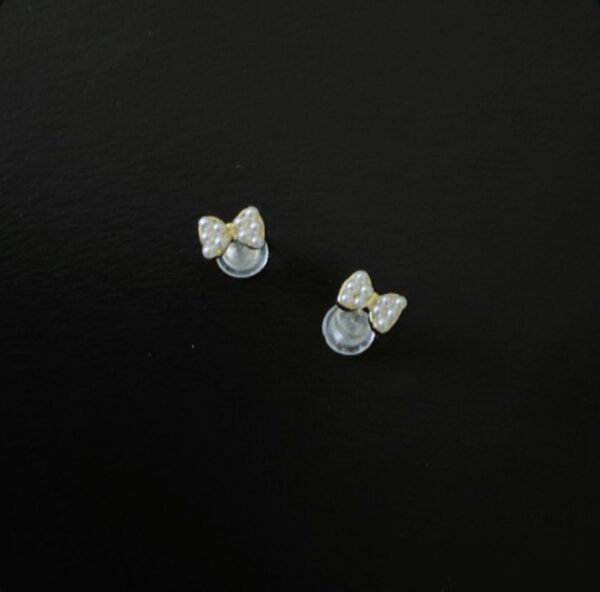 Tiny Bow Studs