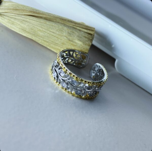 Statement Leaf Ring - Image 3