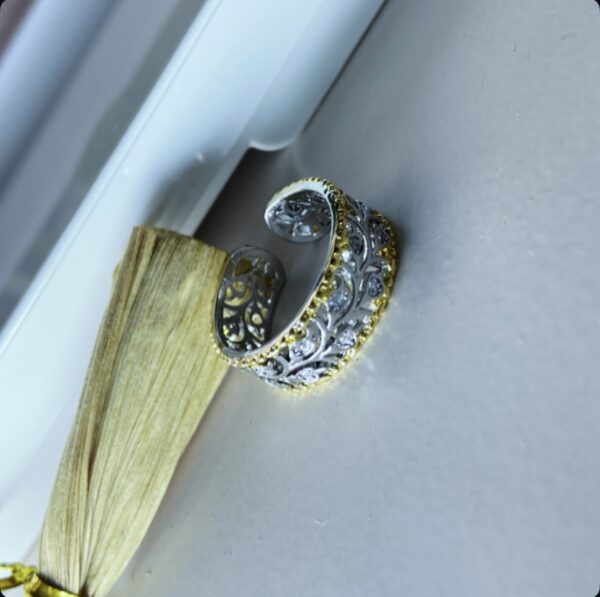 Statement Leaf Ring - Image 4