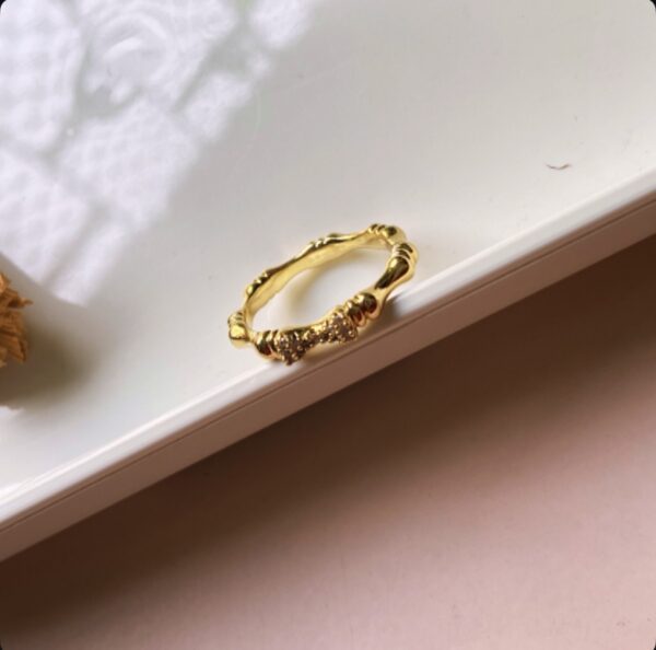 Dainty Bow Ring - Image 3